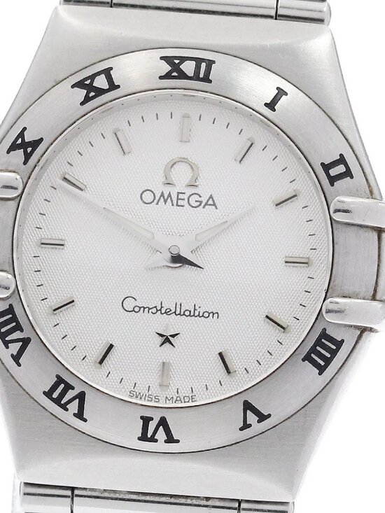 OMEGA Constellation Mini 1562.30 Silver Dial Quartz Ladies  display picture 1